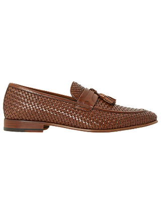 Dune Paolo Apron Stitch Tassel Loafers