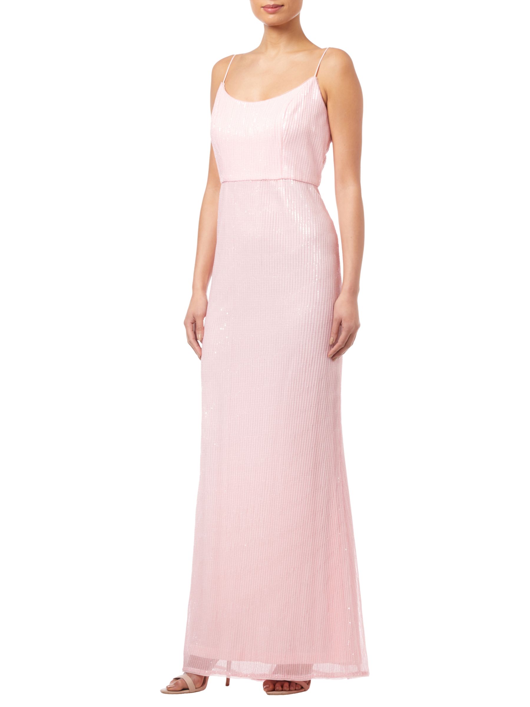 adrianna papell pink dress