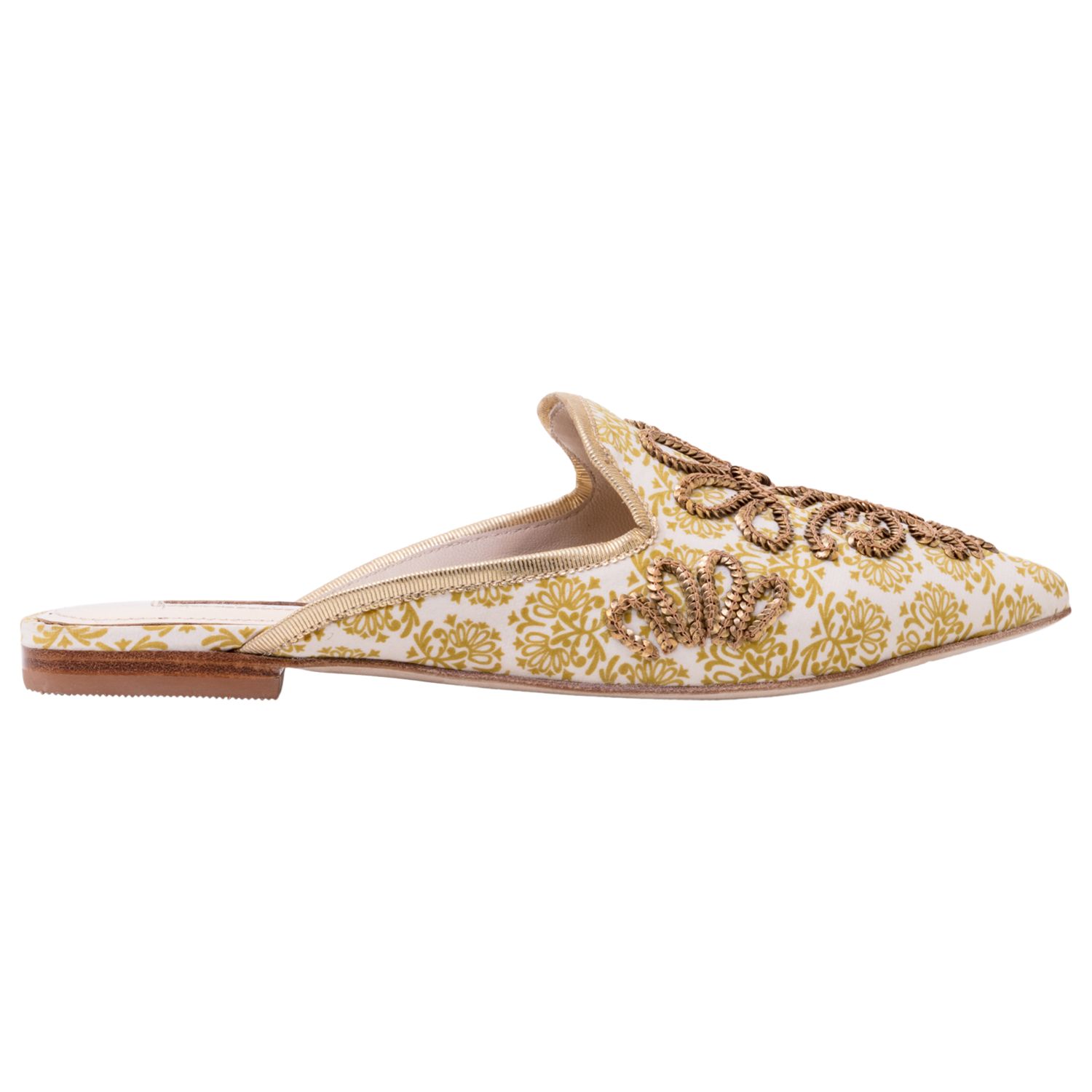 Boden Gilly Flat Sandals, Yellow