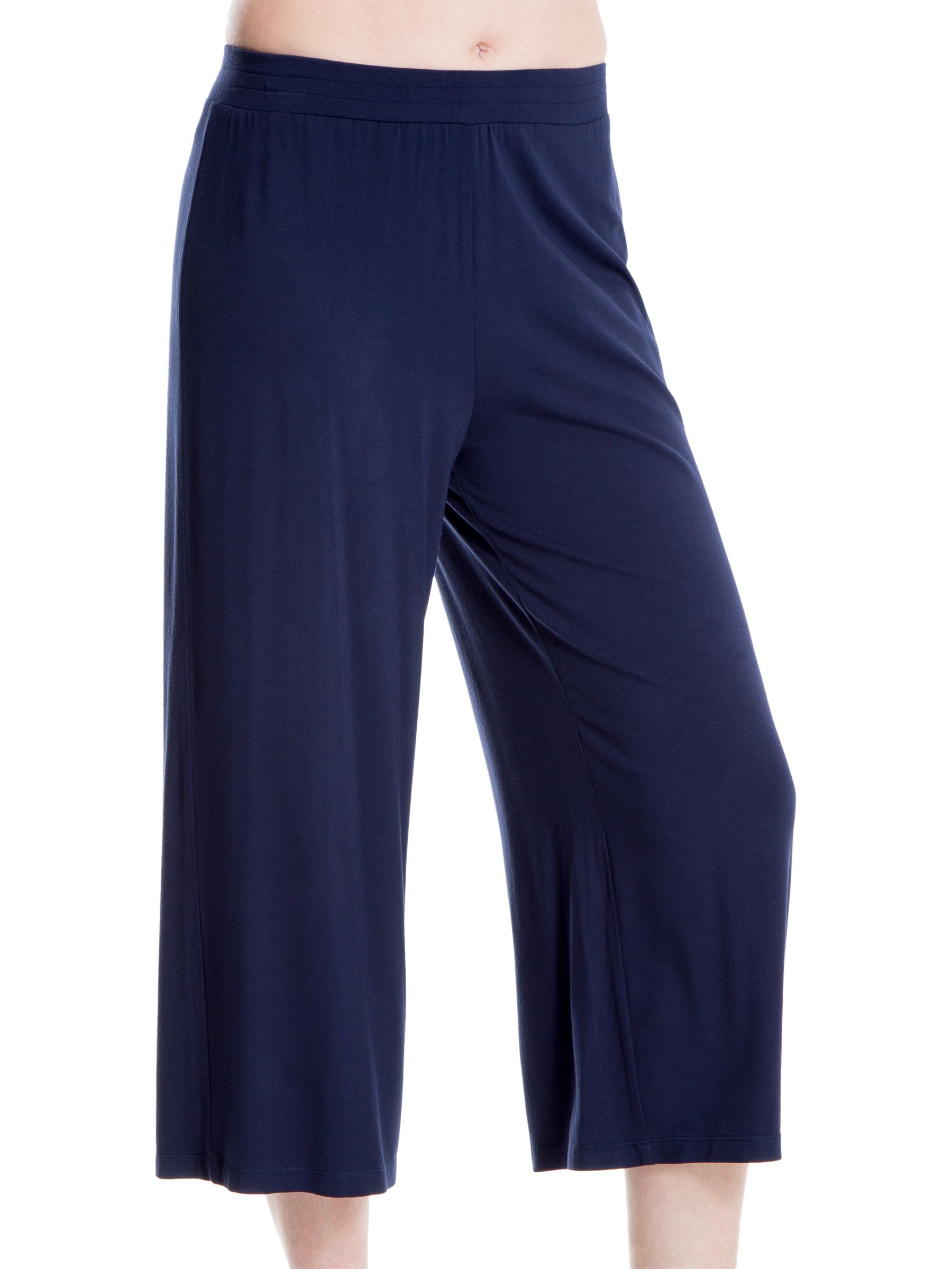 jersey cropped trousers