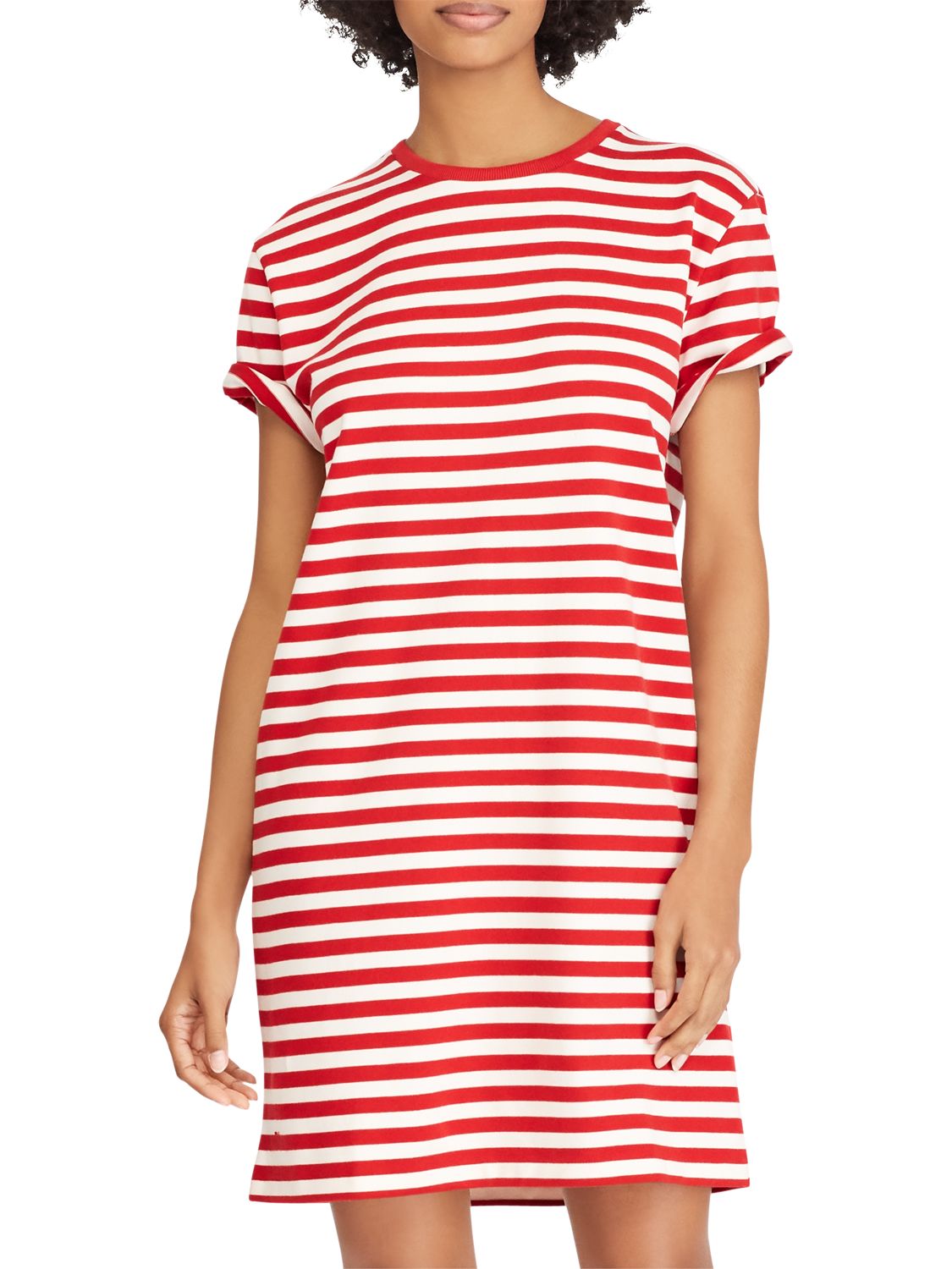 women's striped t shirt dress