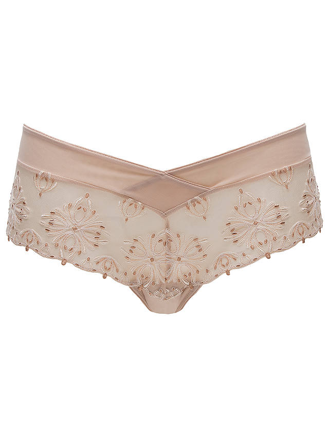 Chantelle Champs Elysees Shorty Briefs, Cappuccino