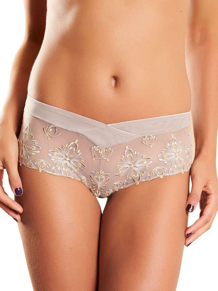 Chantelle Champs Elysees Shorty Briefs, Mineral/Yellow