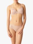 Chantelle Courcelles Spacer T-Shirt Bra, Nude