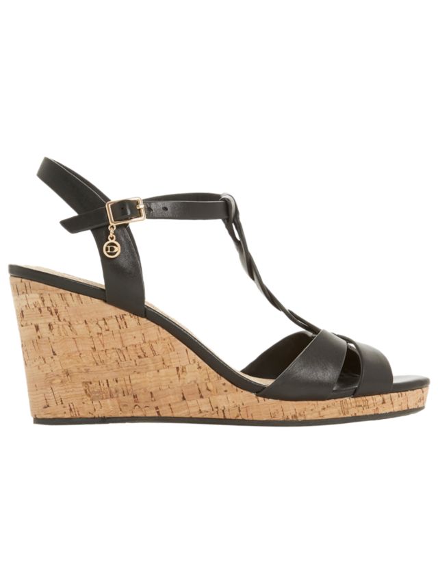 Dune ladies store wedge sandals