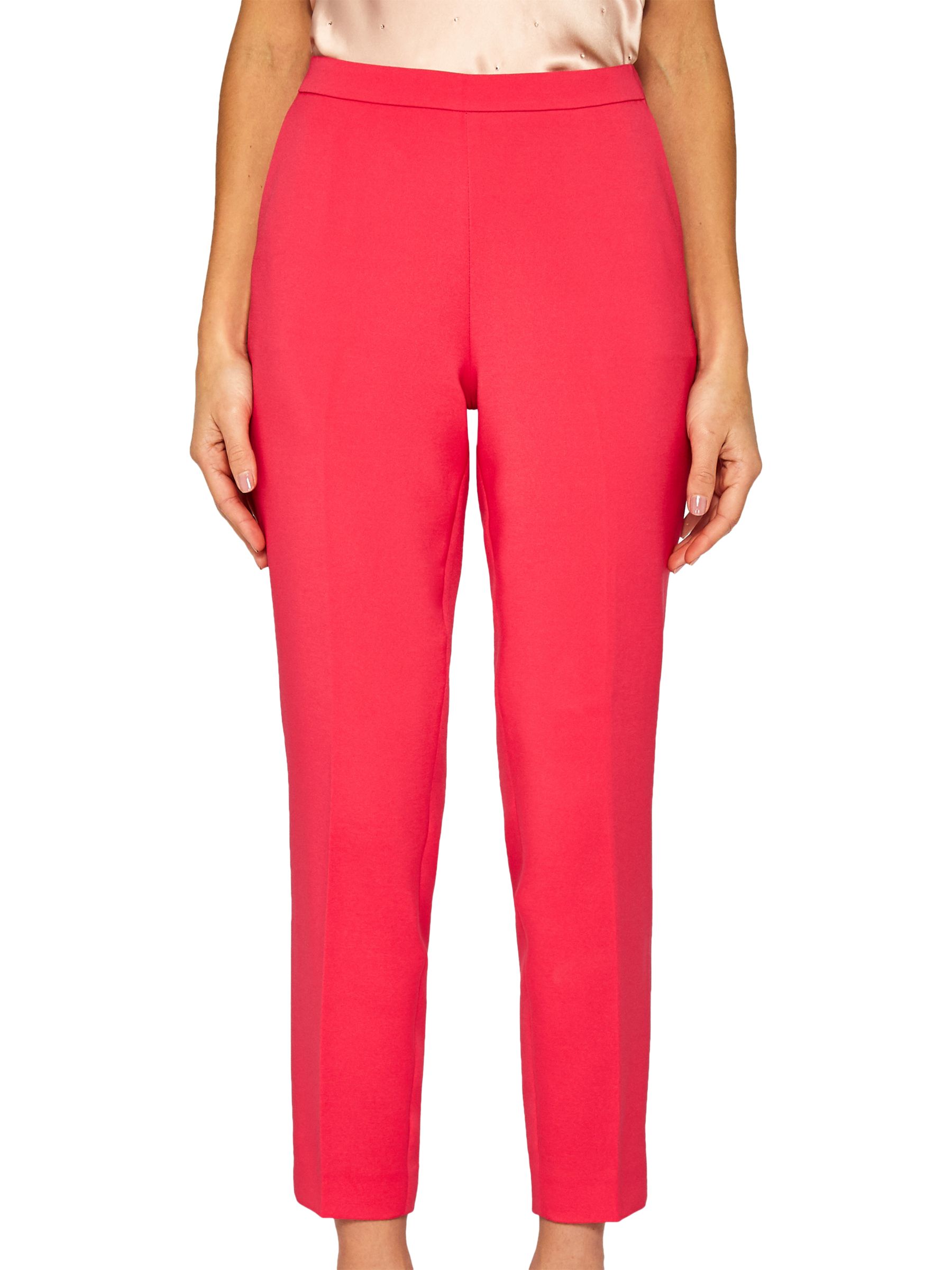 Ted Baker Anitat Tailored Ankle Grazer Trousers, Deep Pink