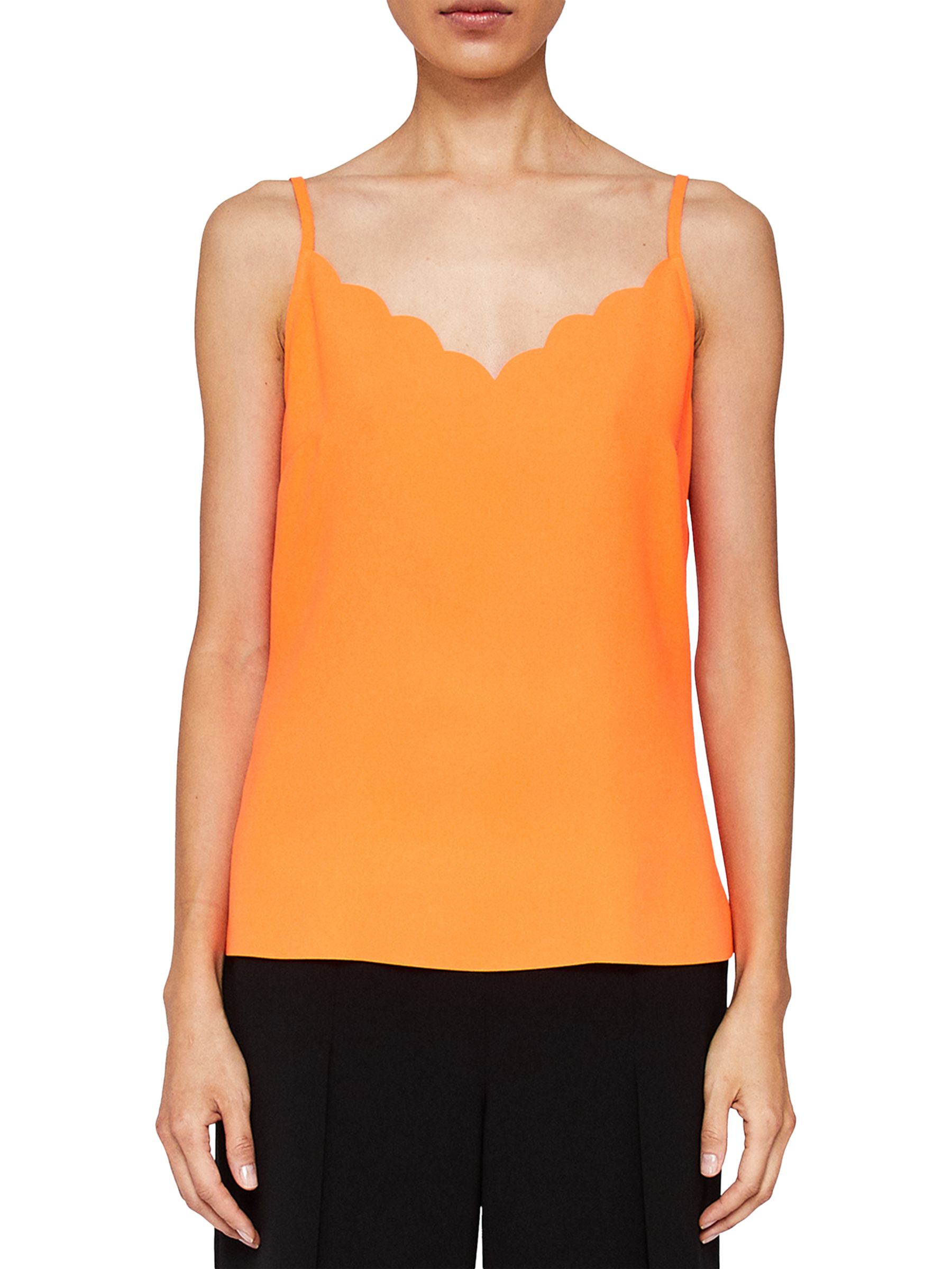 Ted Baker Siina Scallop Neckline Camisole Top at John Lewis & Partners