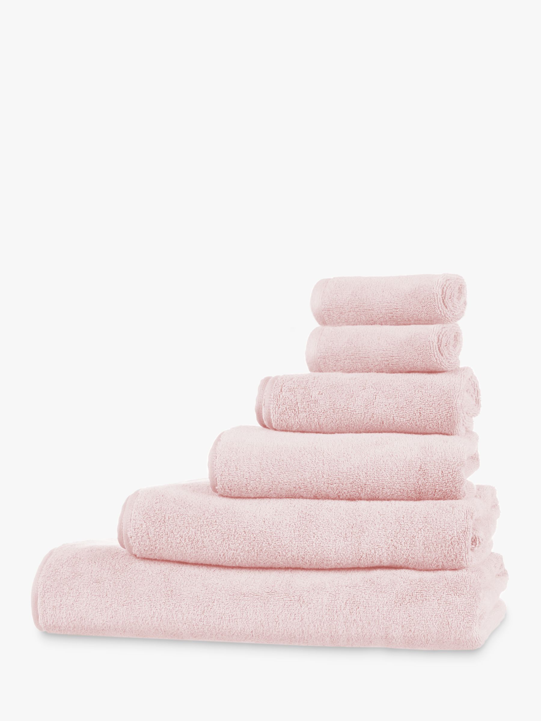 House by John Lewis Quick Dry Bath Towel, Nude Pink