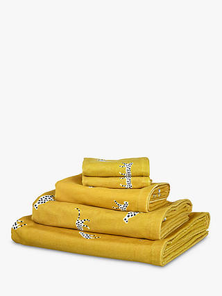 House by John Lewis Tempo Towels, Mustard