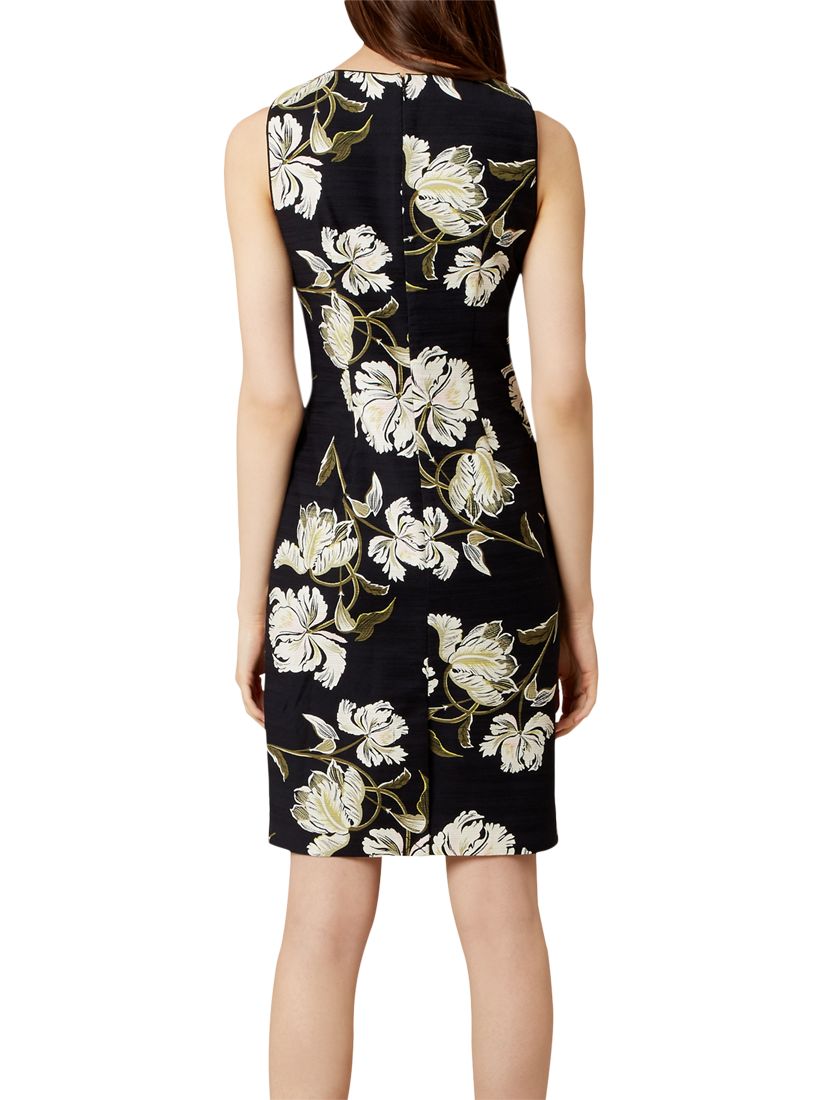 Hobbs Moira Dress, Black/Multi