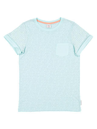 Polarn O. Pyret Children's Hello Print T-Shirt, Blue