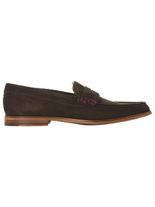 Dune Suede Penny Loafer, Brown