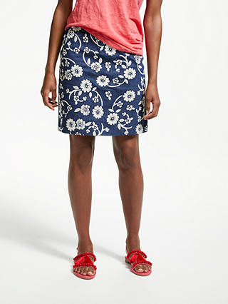 Boden Fun Embroidered Skirt