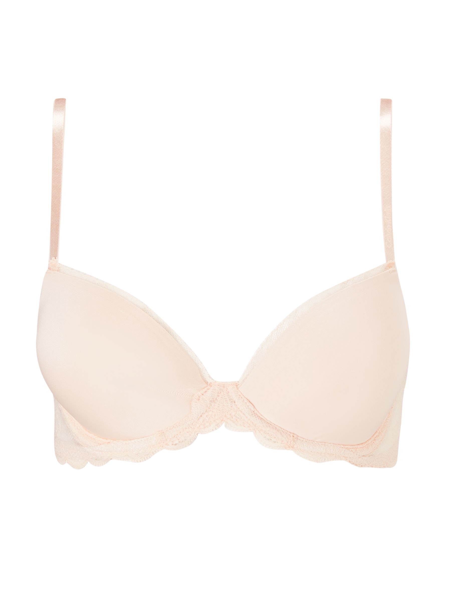 Calvin Klein Underwear Seductive Comfort Demi Lift Bra Gold Blush 