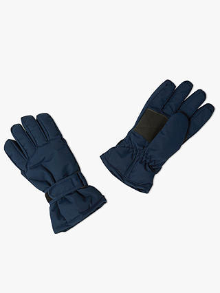 John Lewis & Partners Children's Ski Gloves, Navy
