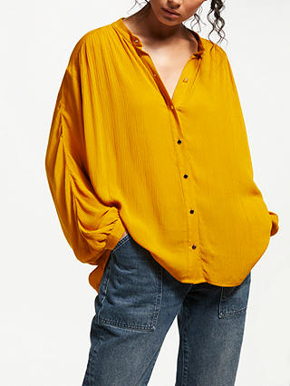 AND/OR Calista Blouse, Mustard