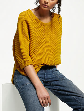 AND/OR Cocoon Rib Jumper