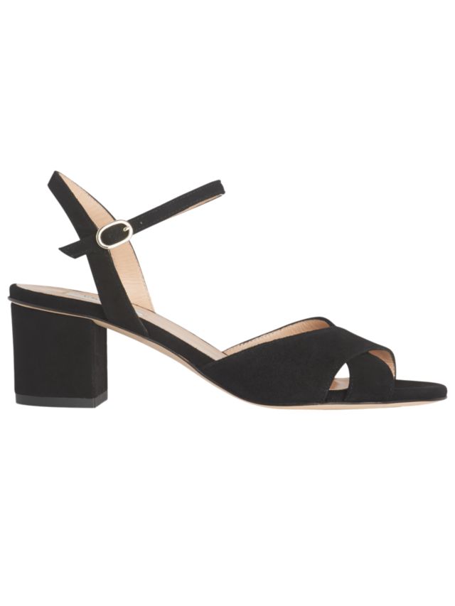 L.K.Bennett Tabitha Formal Block Heel Sandals, Black, 3