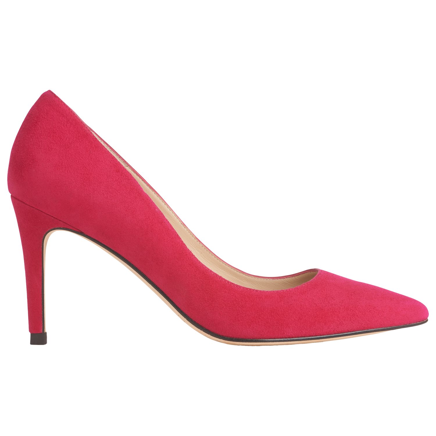 L.K.Bennett Florete Pointed Toe Court Shoes, Pink at John Lewis & Partners