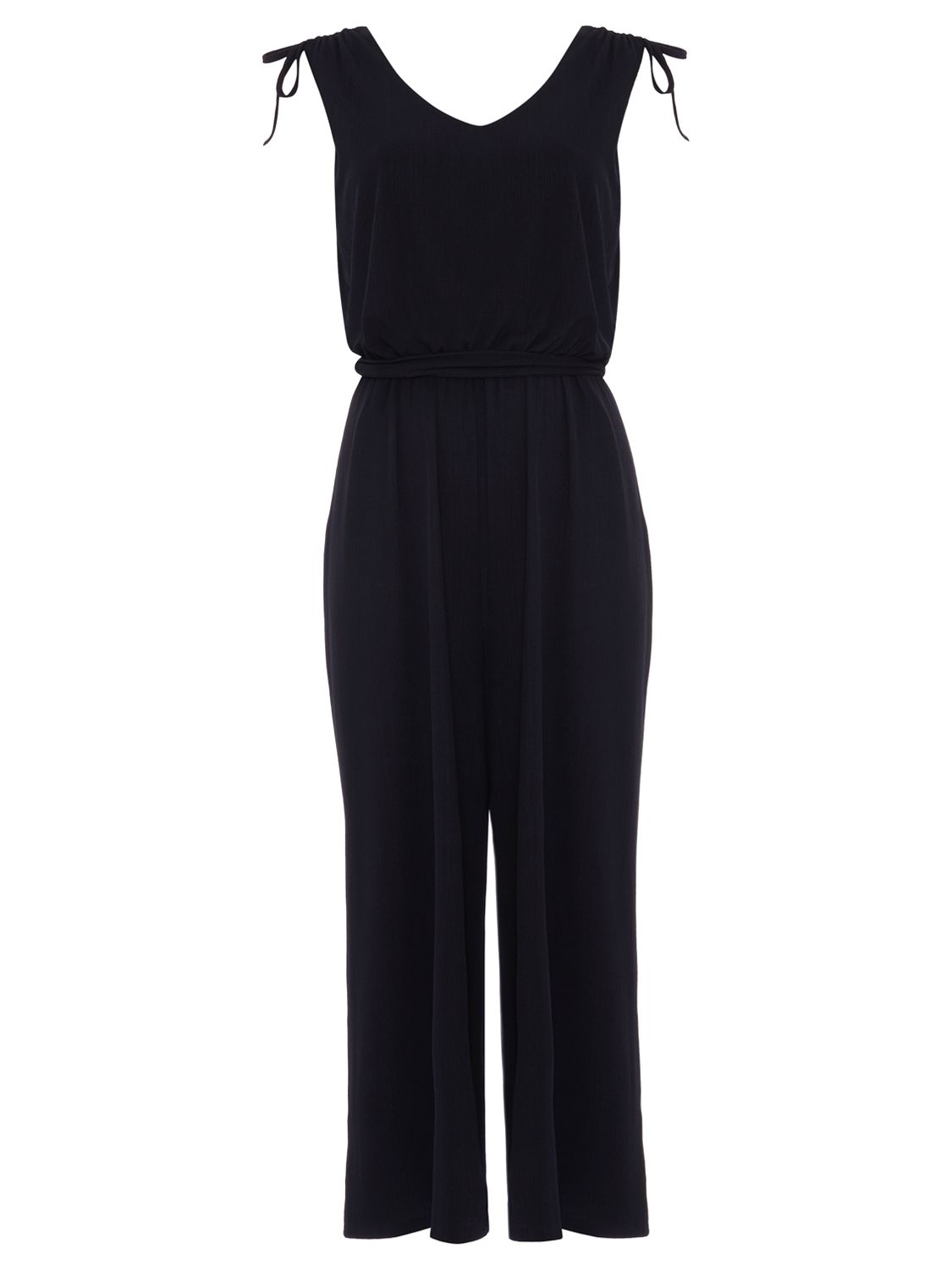 Phase Eight Fallon Fine Pleat Jumpsuit, Navy