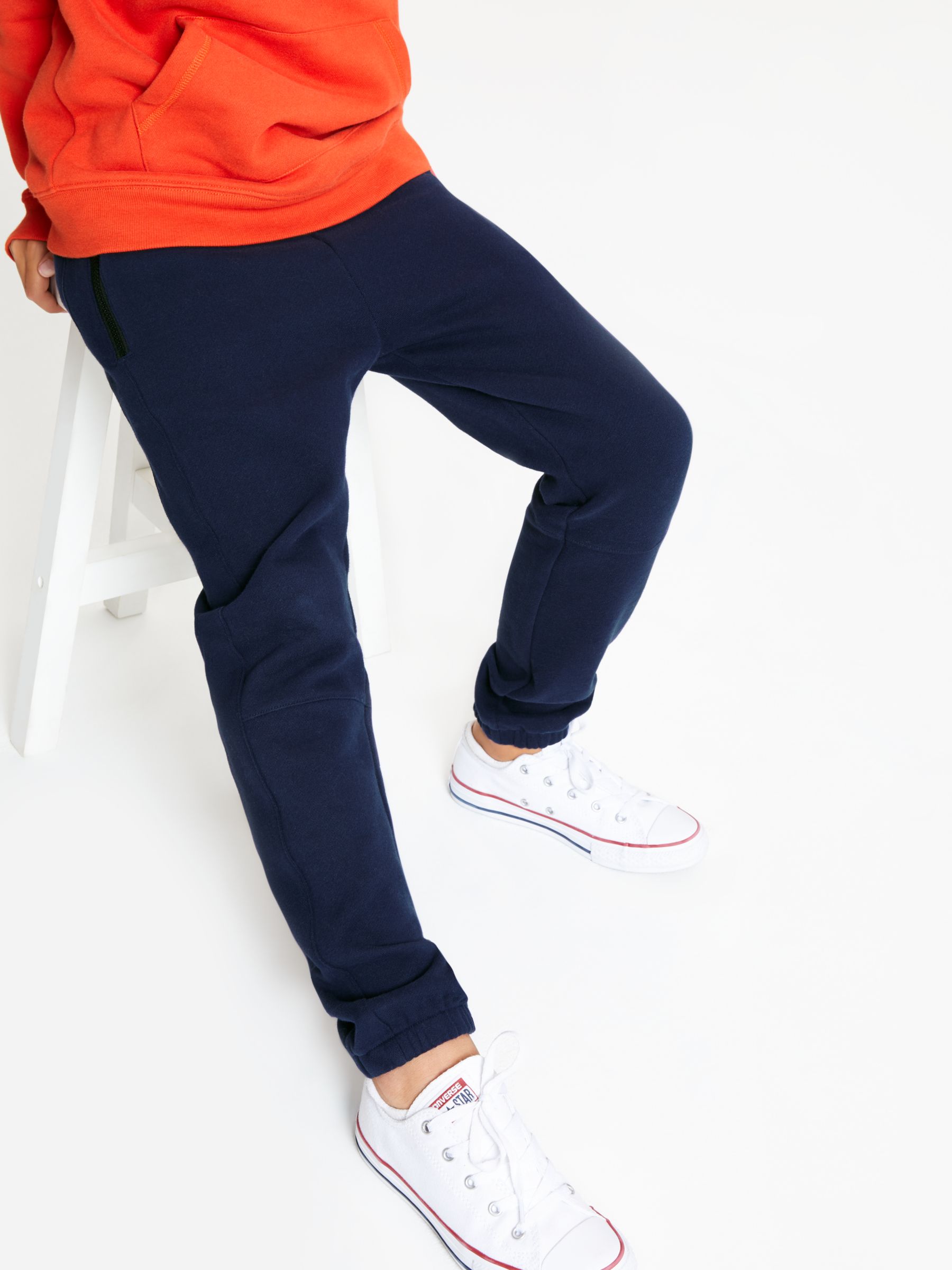 boys joggers with zip pockets