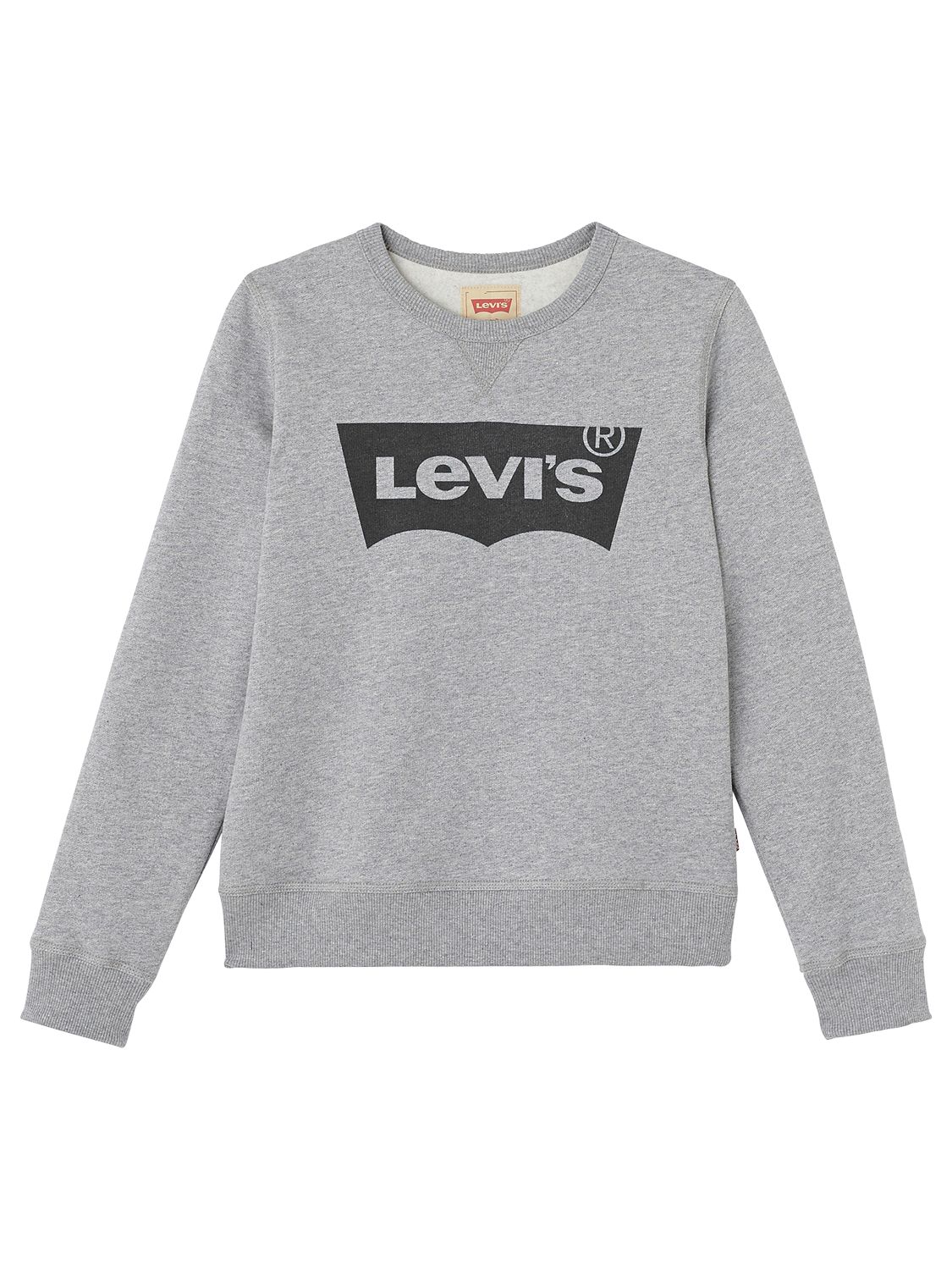 Print Sweatshirt, Grey at John Lewis 