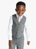 John Lewis Heirloom Collection Kids' Suit Waistcoat, Grey