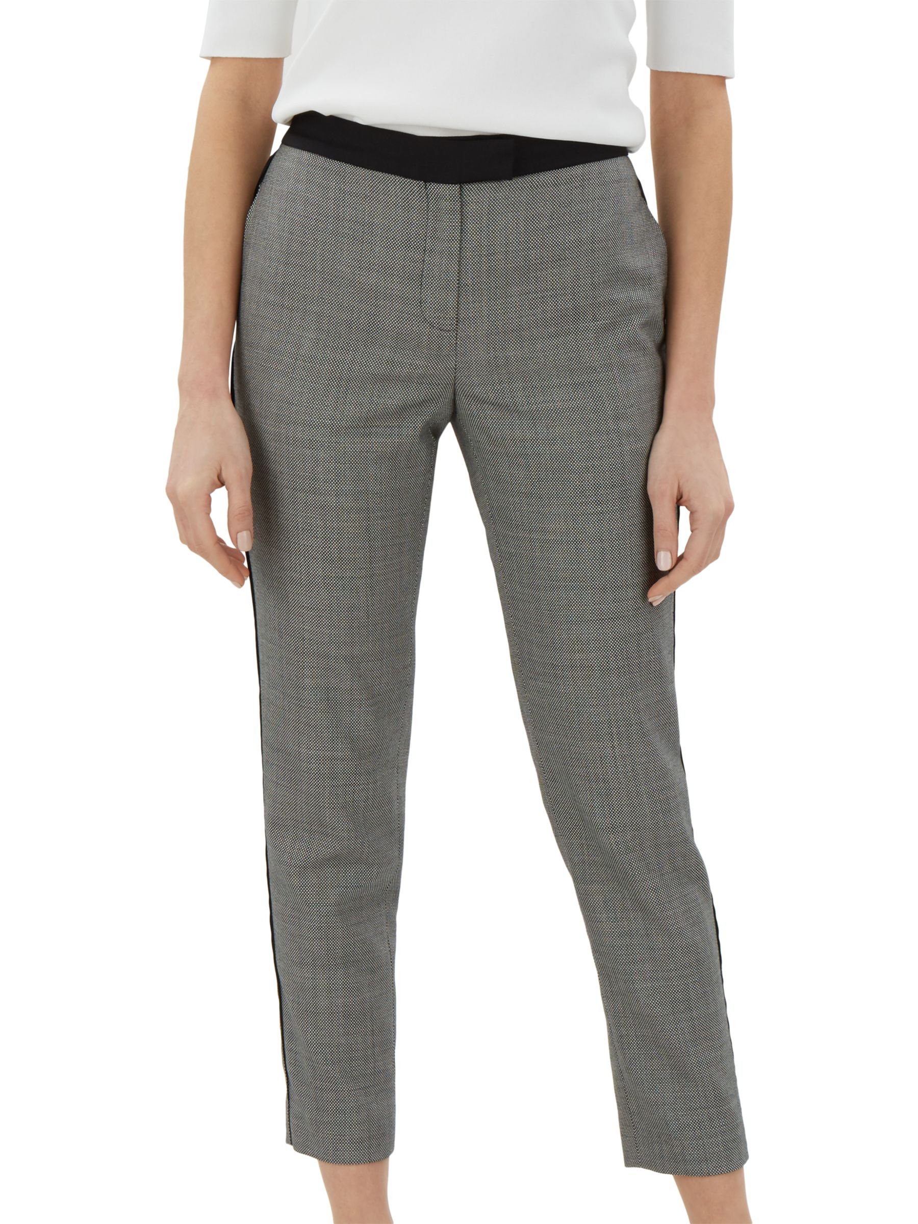 charcoal cigarette trousers