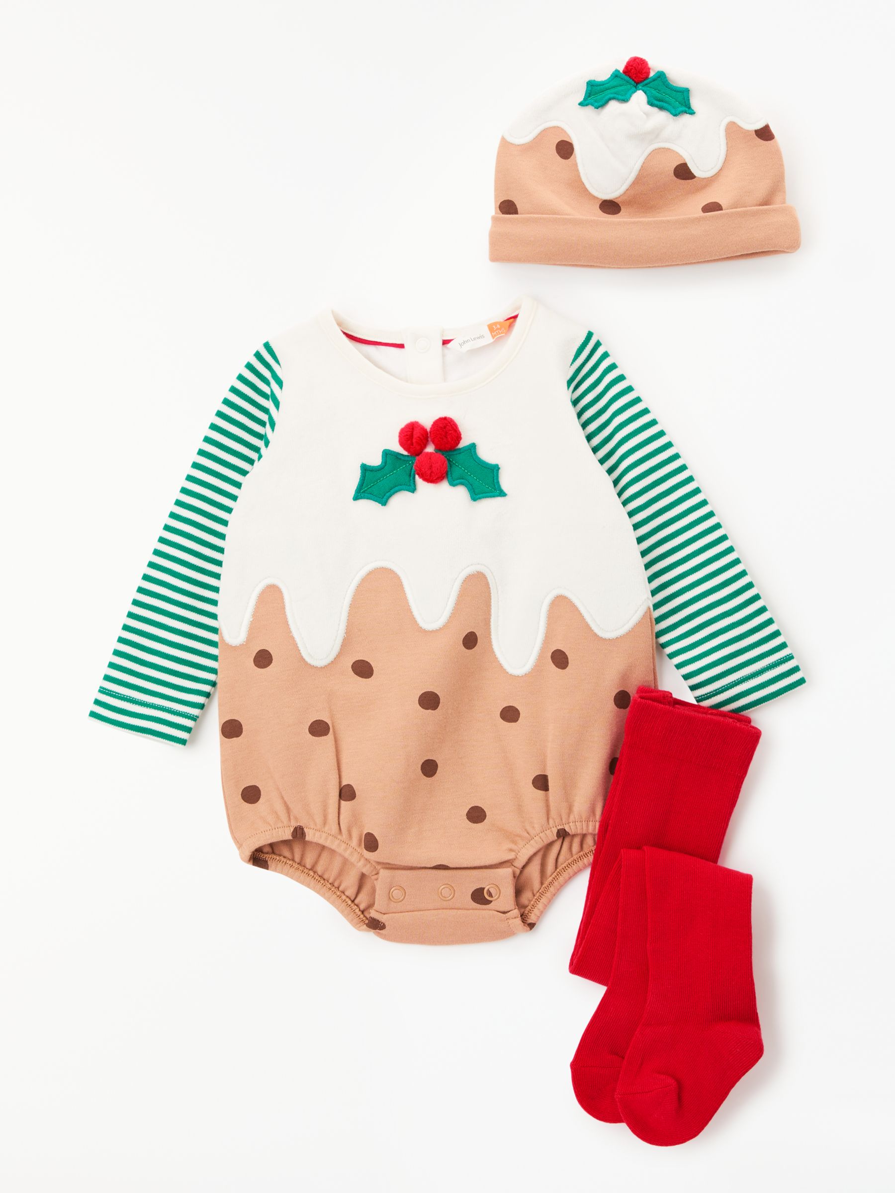 newborn christmas pudding outfit