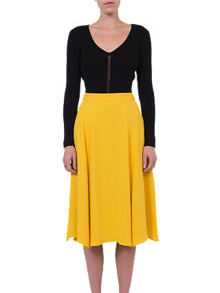 French Connection Arimi Crepe Flared Skirt
