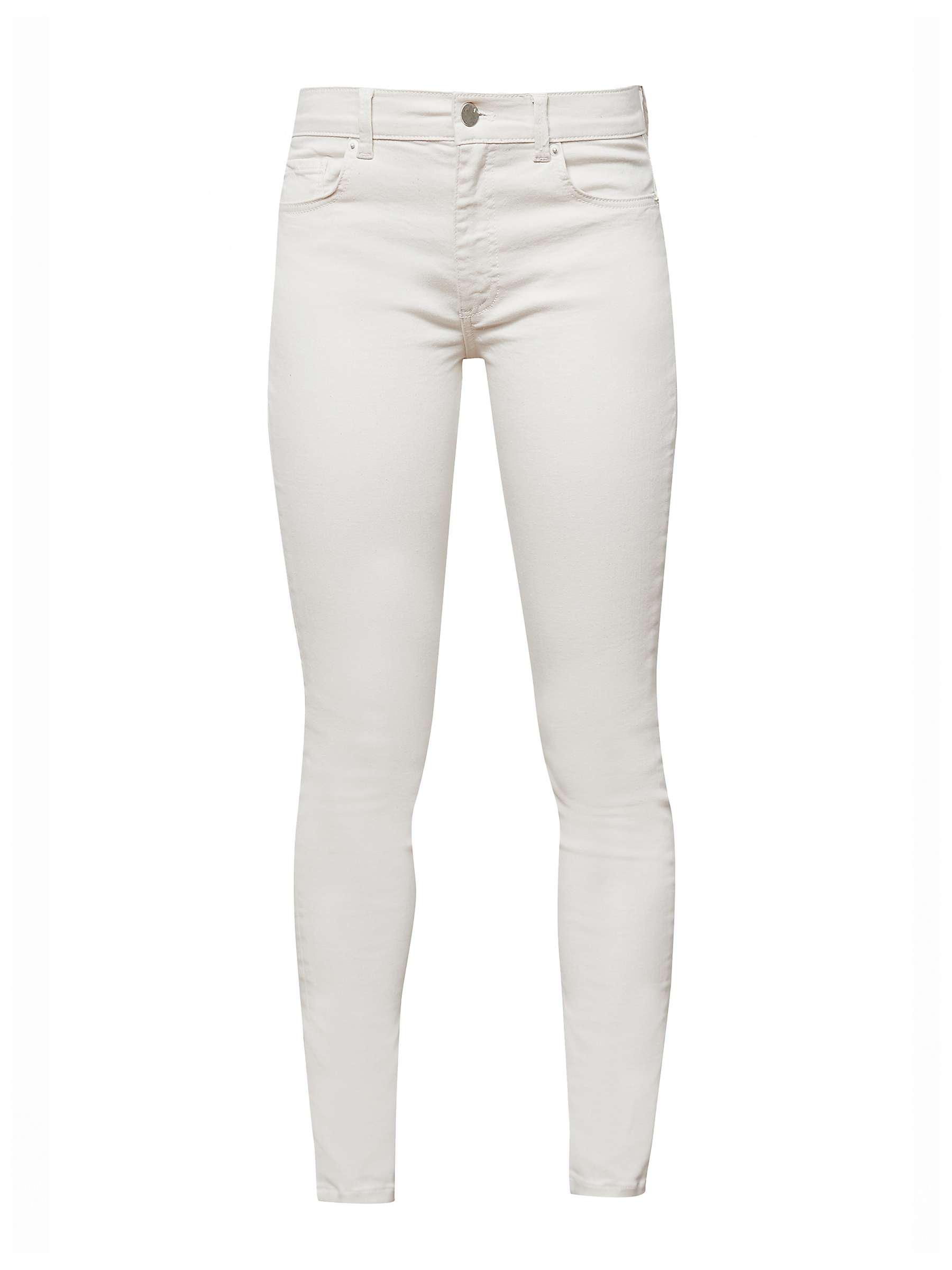 Buy French Connection Rebound Skinny Jeans, Ecru Online at johnlewis.com