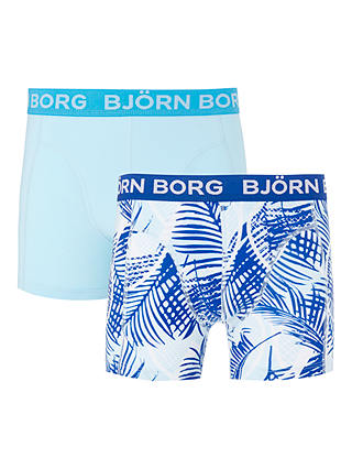 Björn Borg Miami Tennis Trunks, Pack of 2, Crystal