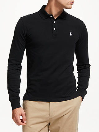 Polo Ralph Lauren Long Sleeve Stretch Polo Shirt