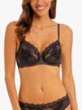 Wacoal Lace Perfection Underwired Bra, Charcoal