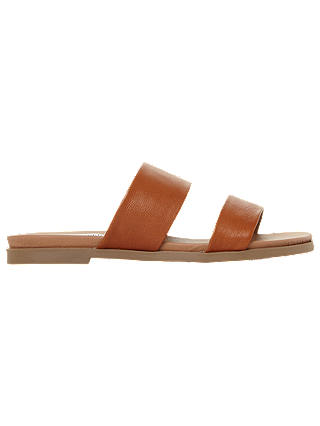 Steve Madden Judy Two Band Leather Sliders