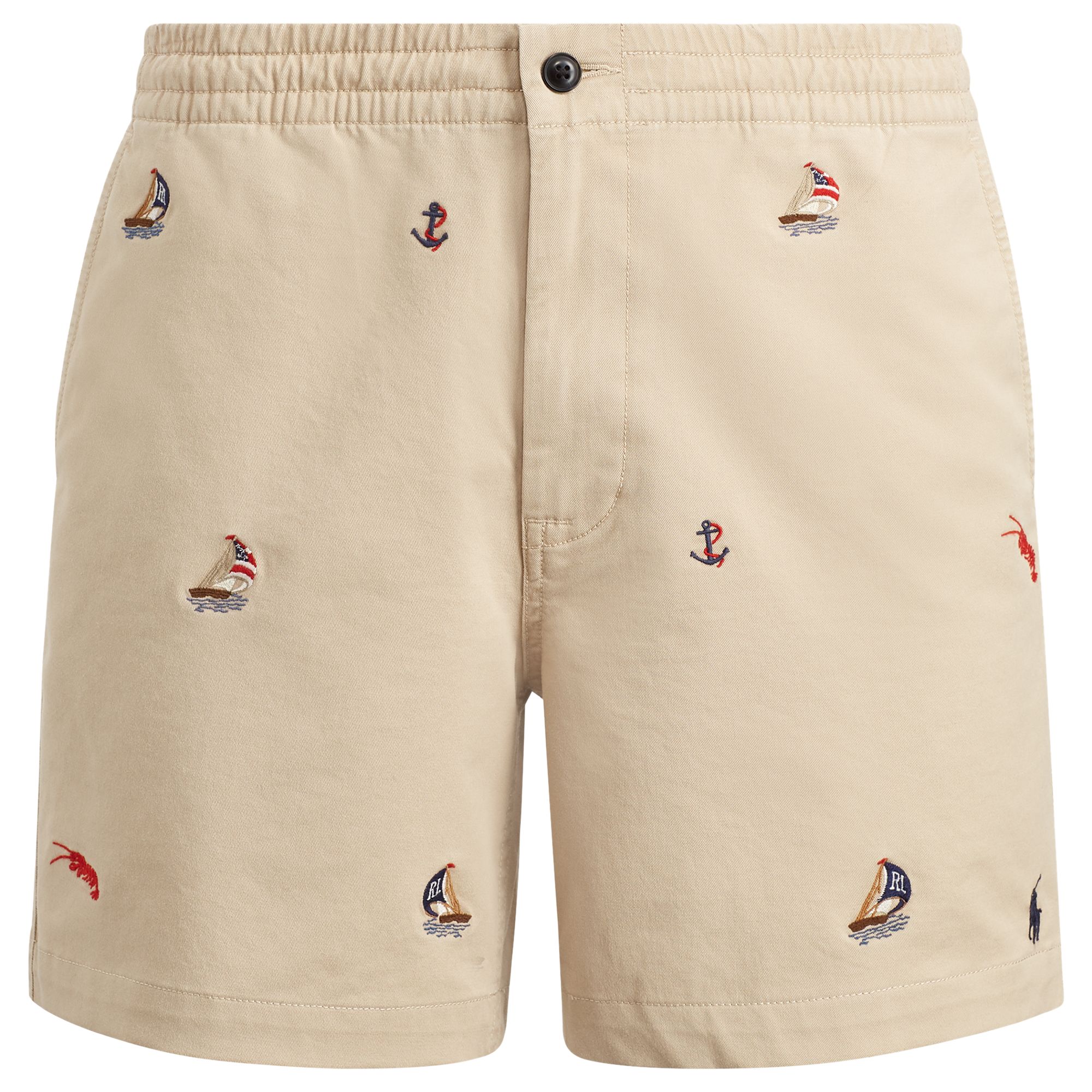 ralph lauren embroidered shorts