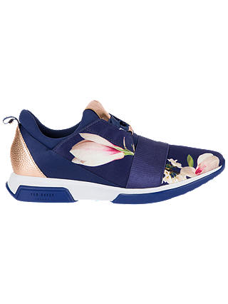 Ted Baker Cepap2 Floral Textile Trainers, Navy