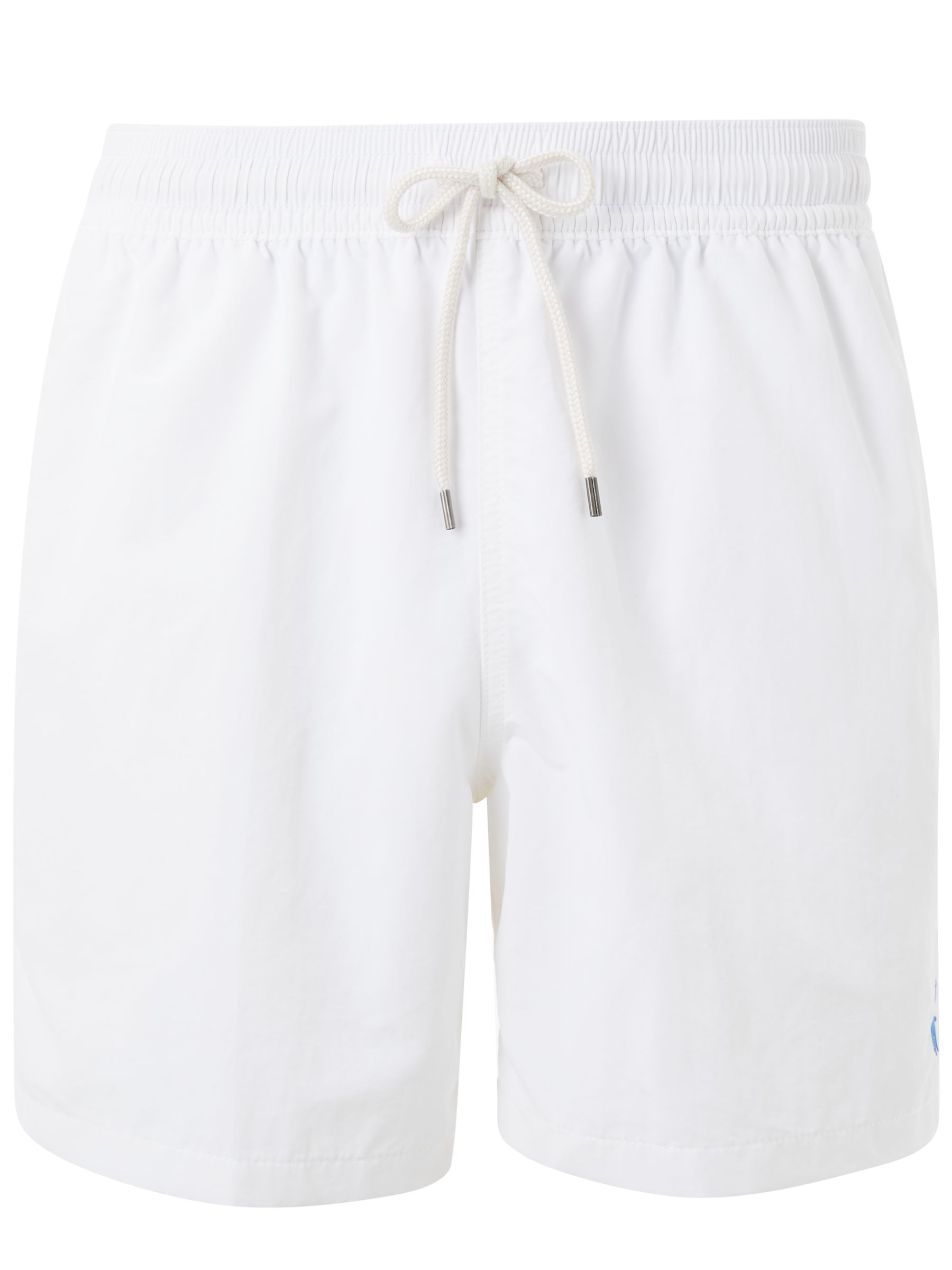 white polo swim shorts