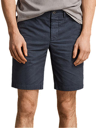 AllSaints Cobalt Cotton Shorts
