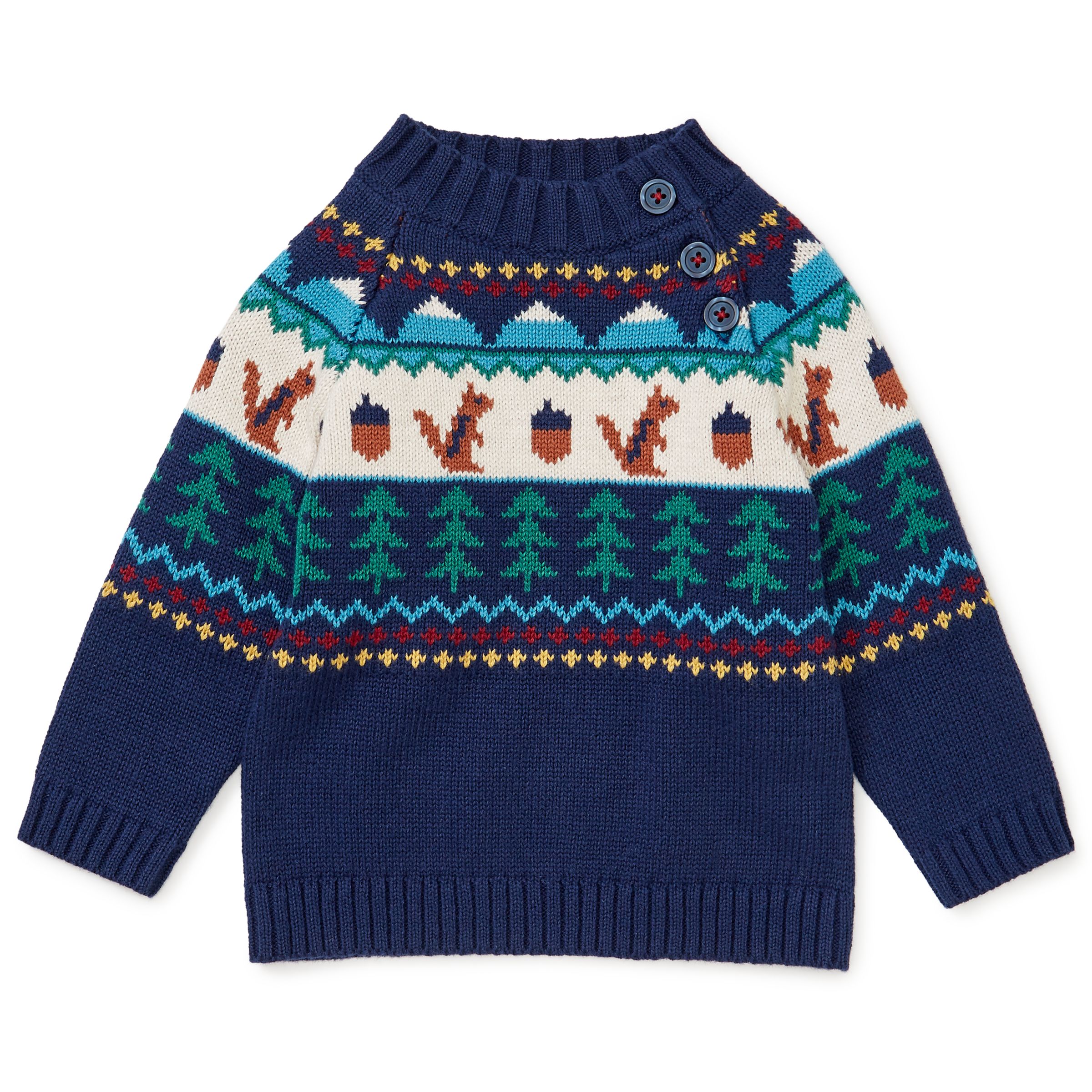 baby navy jumper