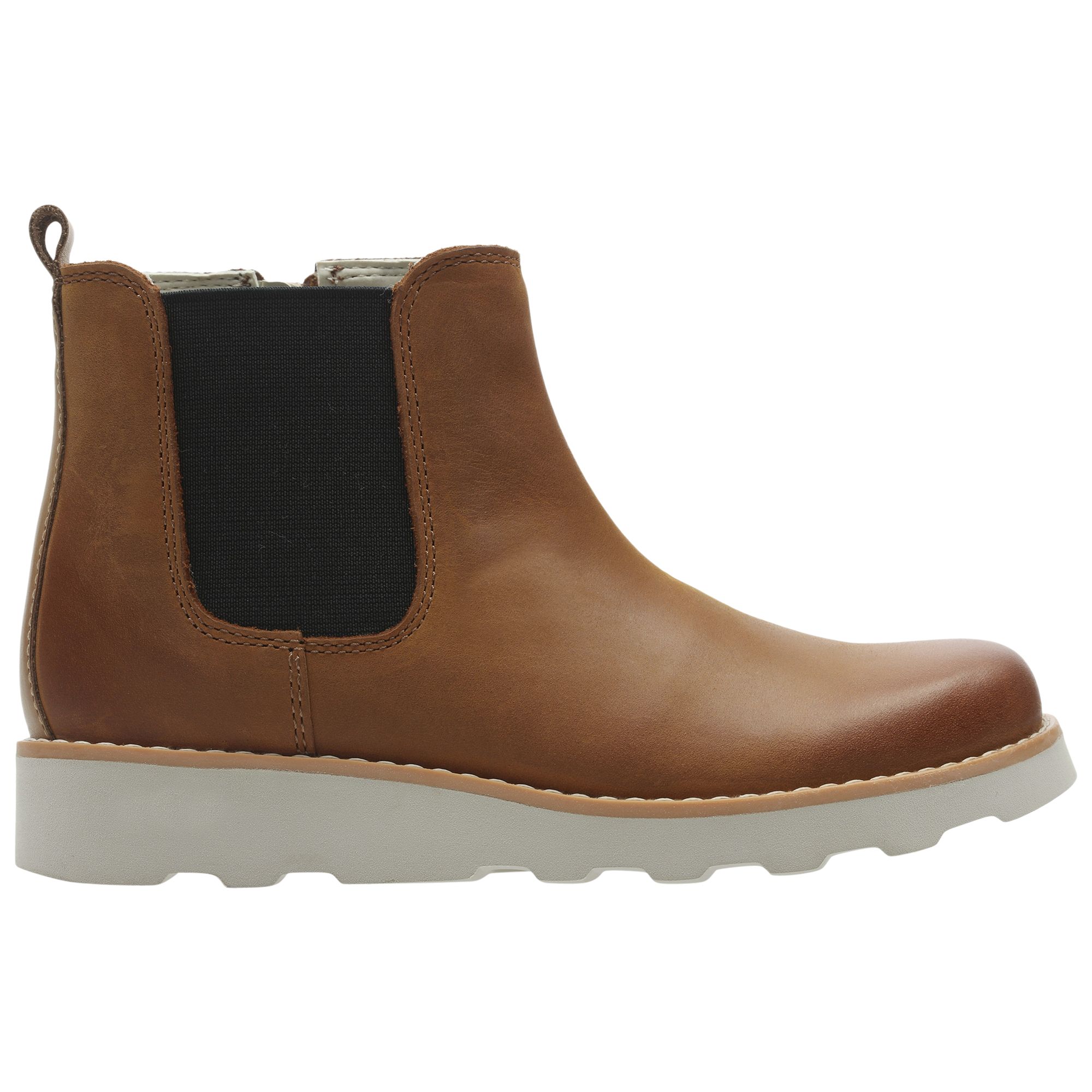 Crown Halo Chelsea Boots, Tan 