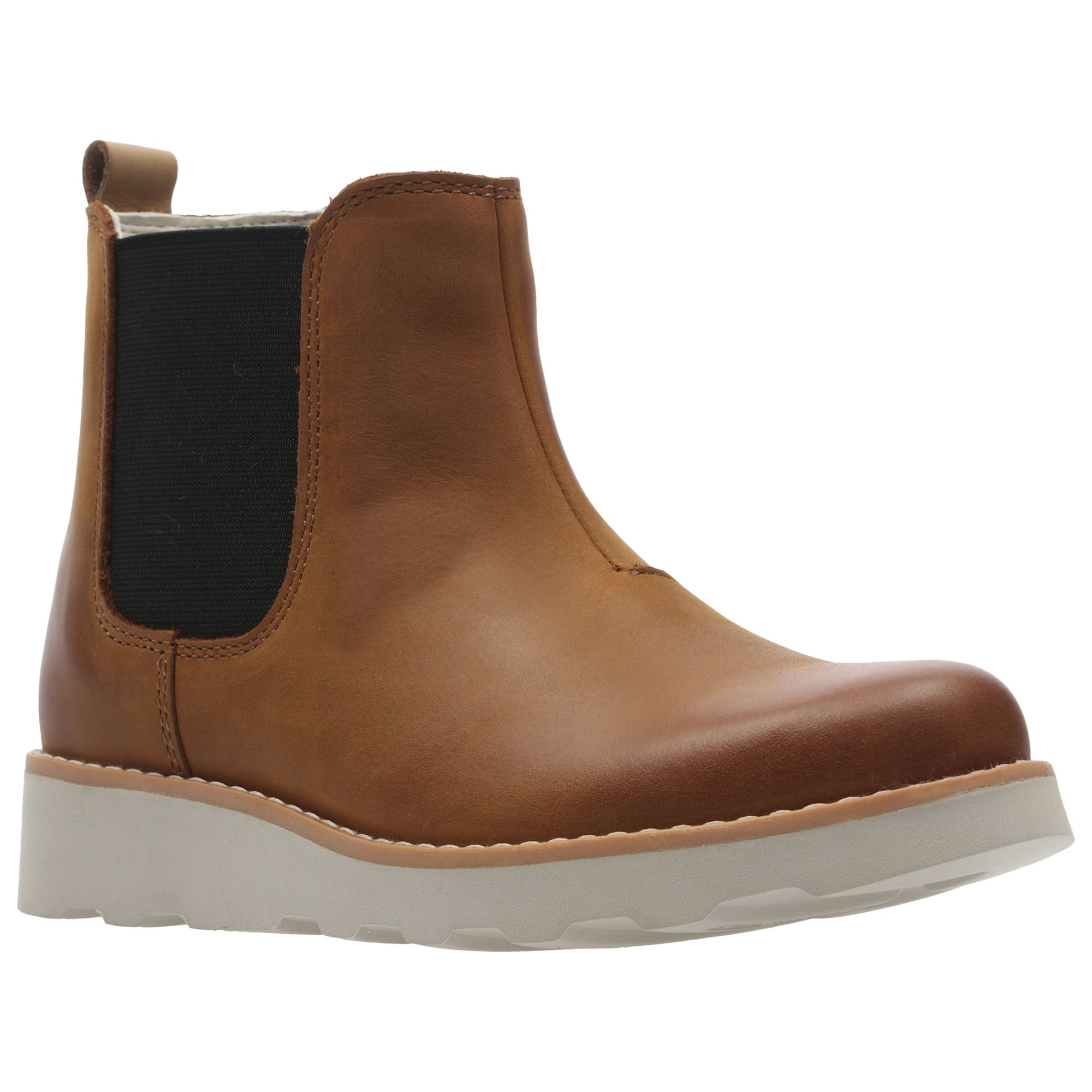 clarks boys chelsea boots