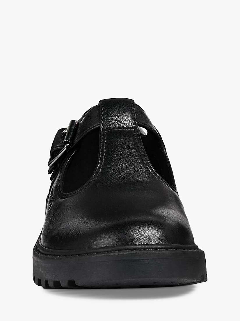 Buy Geox Kids' Casey G T-Bar School Shoes, Black Online at johnlewis.com