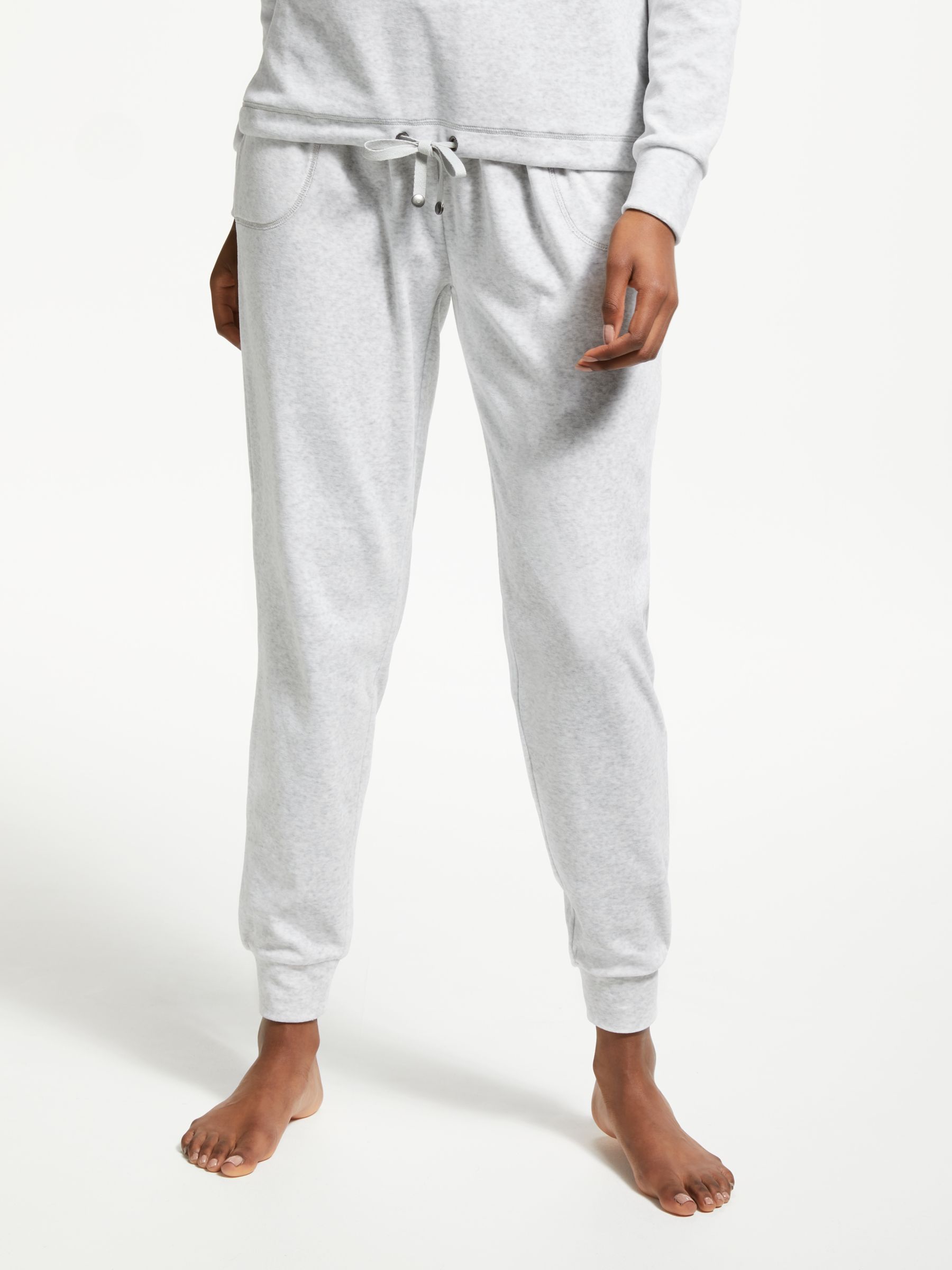 John Lewis & Partners Velour Jogger Lounge Bottoms