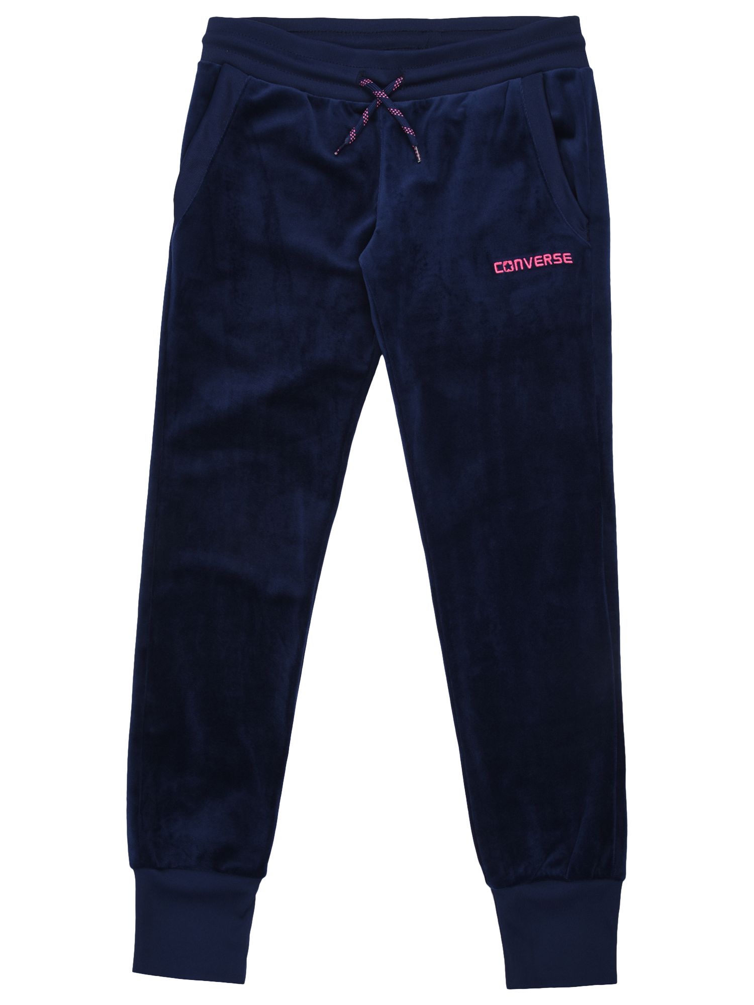 girls navy blue joggers