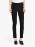 Lauren Ralph Lauren Twill Skinny Trousers, Black