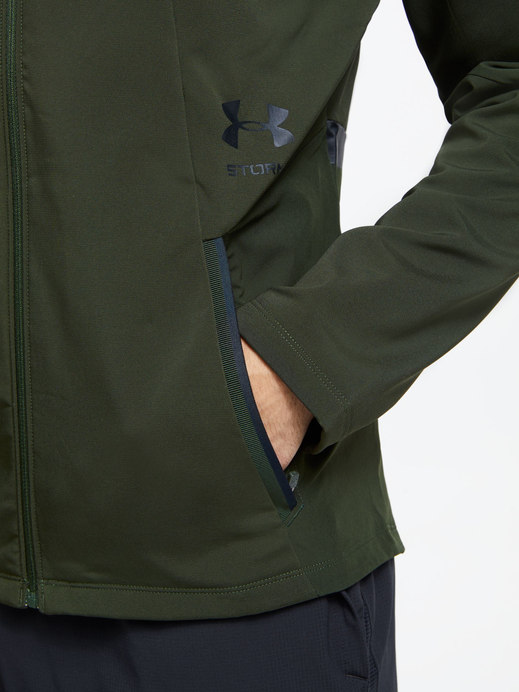 under armour storm jacket green