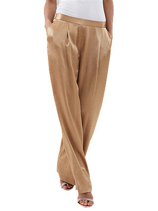Reiss Arianna Trousers, Gold