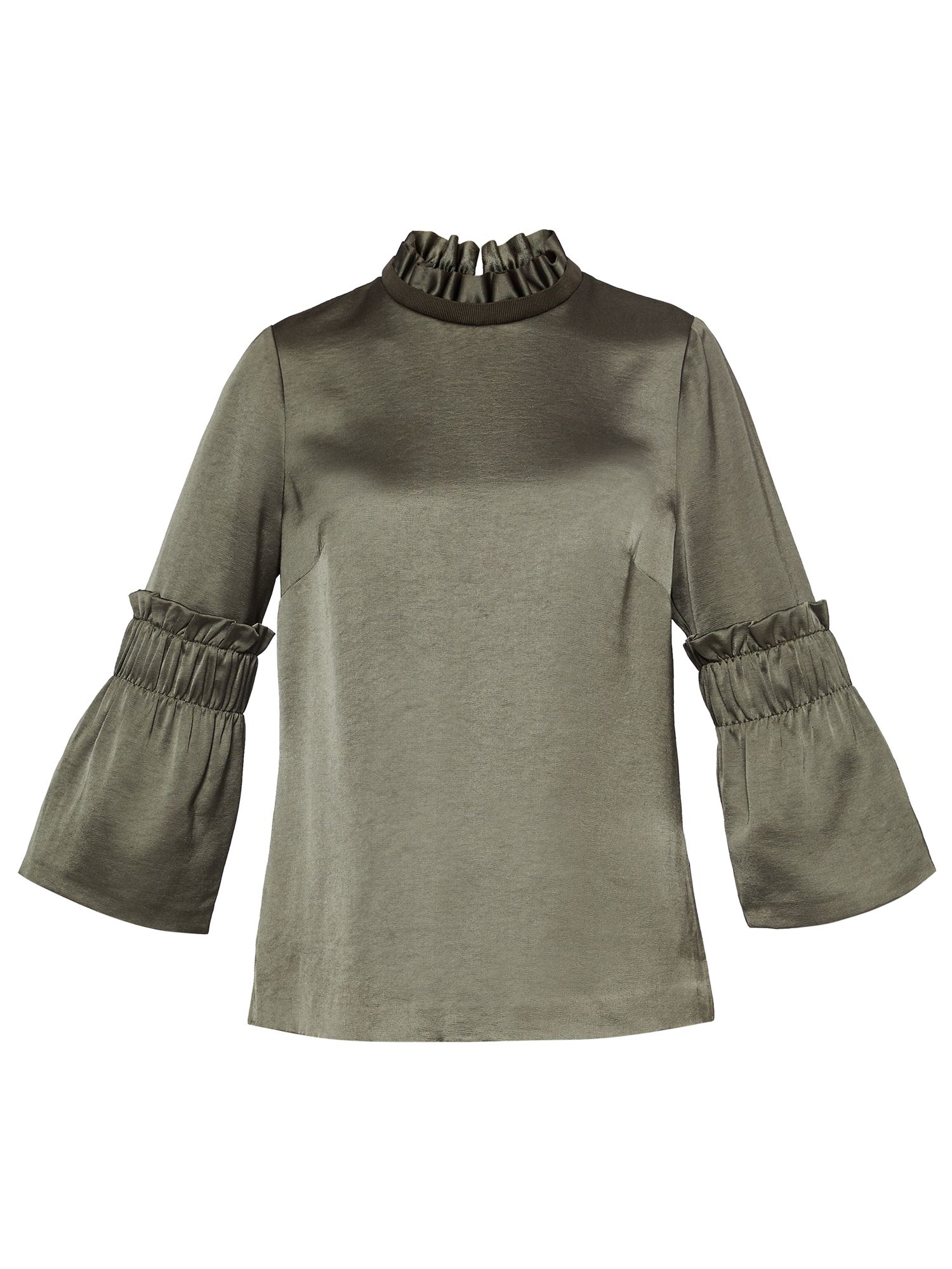 Ted Baker Ted Says Relax Myani Frilled High Neck Top