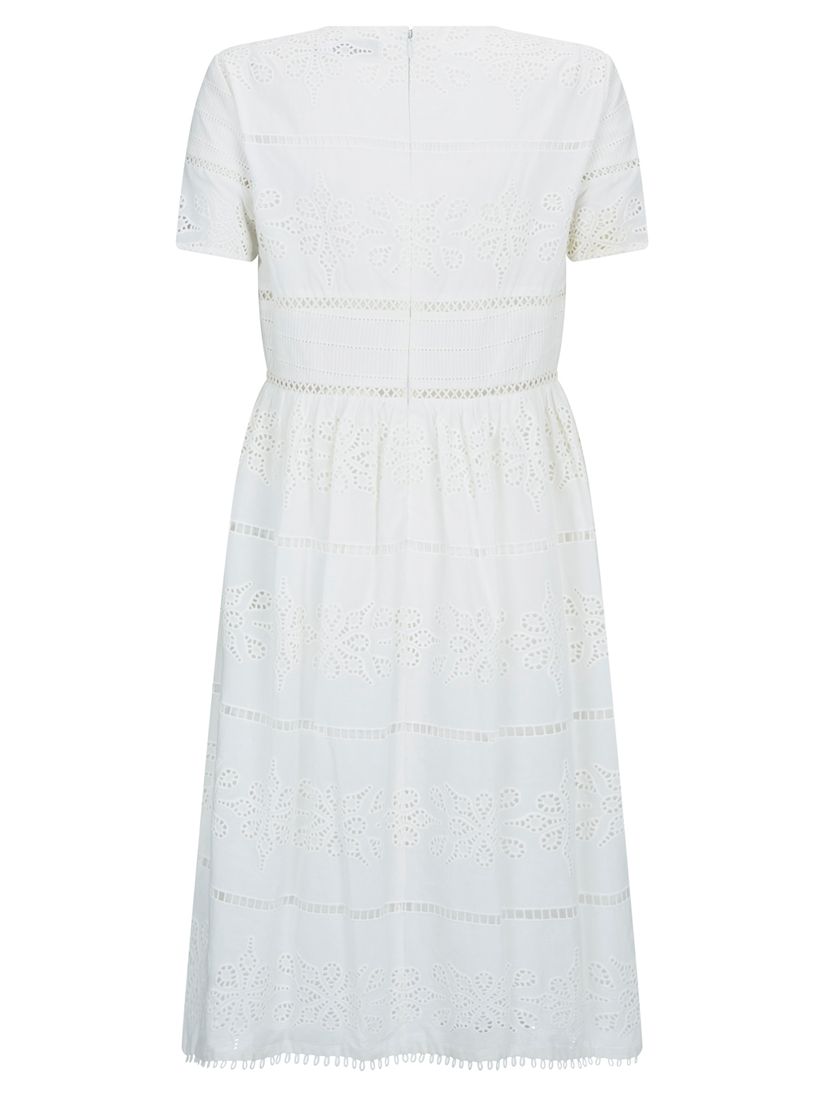 mint velvet white dress